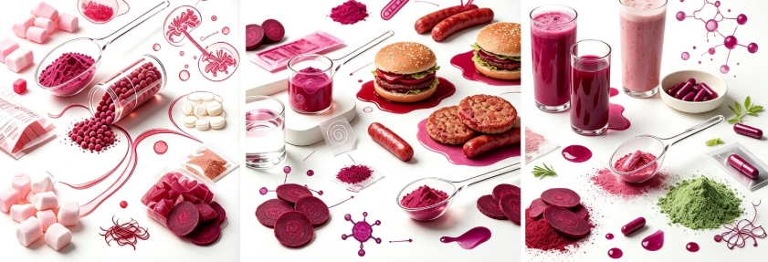 Red Beet Powder multiple application scenes