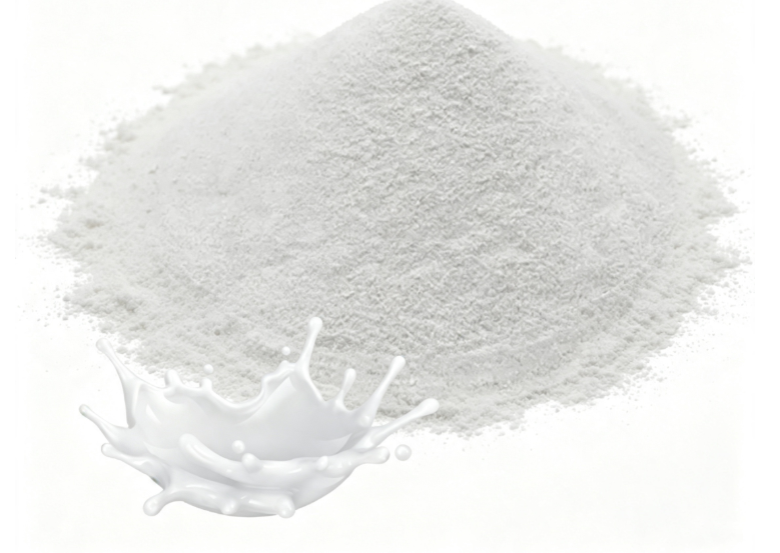 Off‑white Whey Protein Isolate Powder fine powder detail