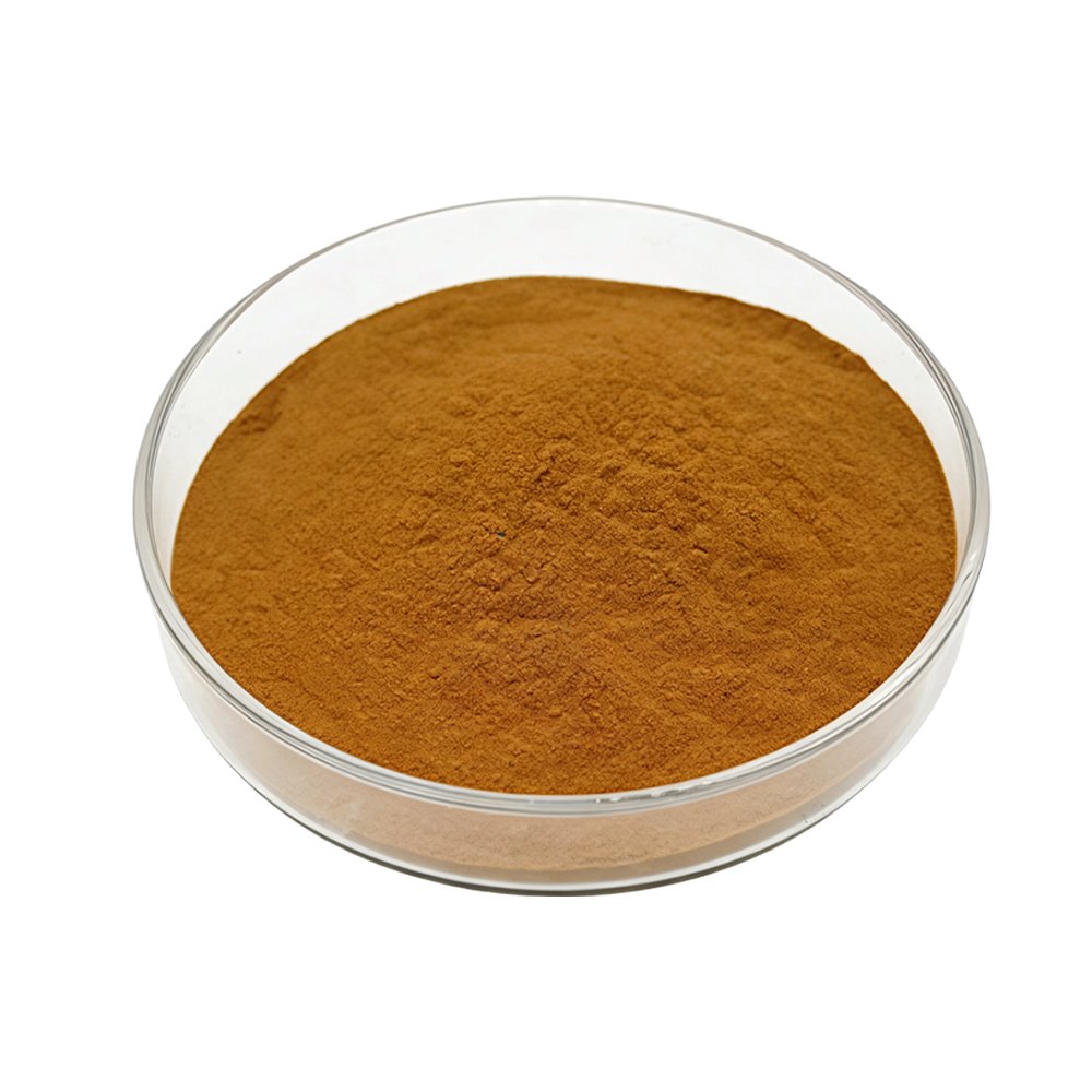 Light green brown Dandelion Powder fine powder detail