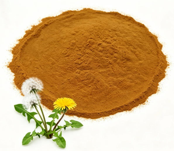 Dandelion herb macro photography herbal powder Dandelion herb macro photography herbal powder