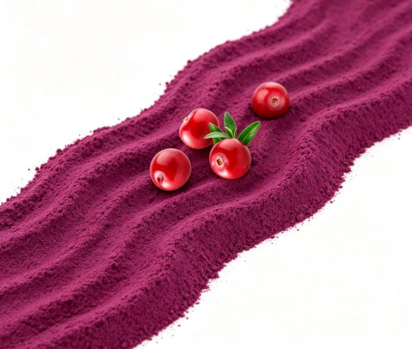 Cranberry Juice Powder close-up texture detail Cranberry Juice Powder close-up texture detail