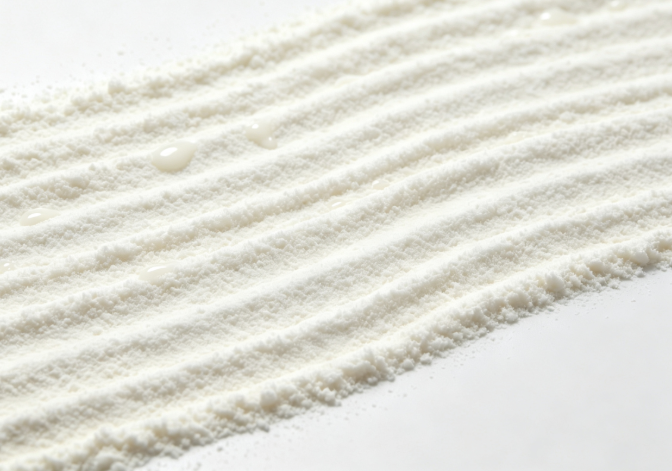 Bovine Collagen Powder close-up texture detail Bovine Collagen Powder close-up texture detail