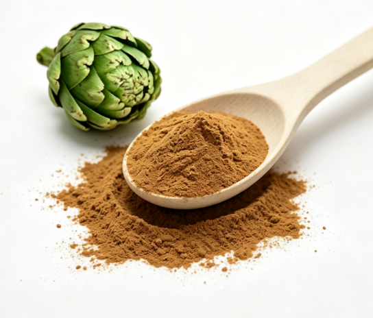 Artichoke Extract close‑up texture detail Artichoke Extract close‑up texture detail