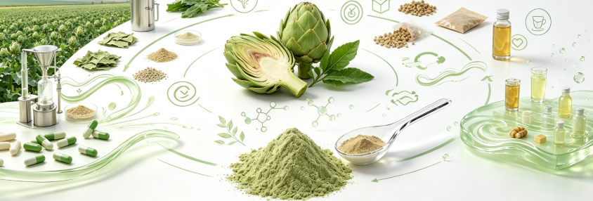 Artichoke Extract multiple application scenes Artichoke Extract multiple application scenes