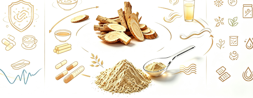 Astragalus Root Powder multiple application scenes Astragalus Root Powder multiple application scenes