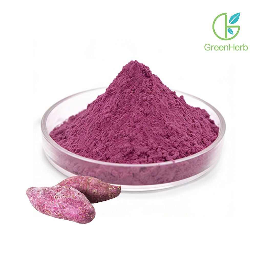 Purple Sweet Potato Powder close‑up texture detail