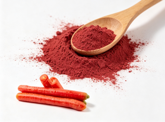 Carotene Powder close‑up texture detail Carotene Powder close‑up texture detail