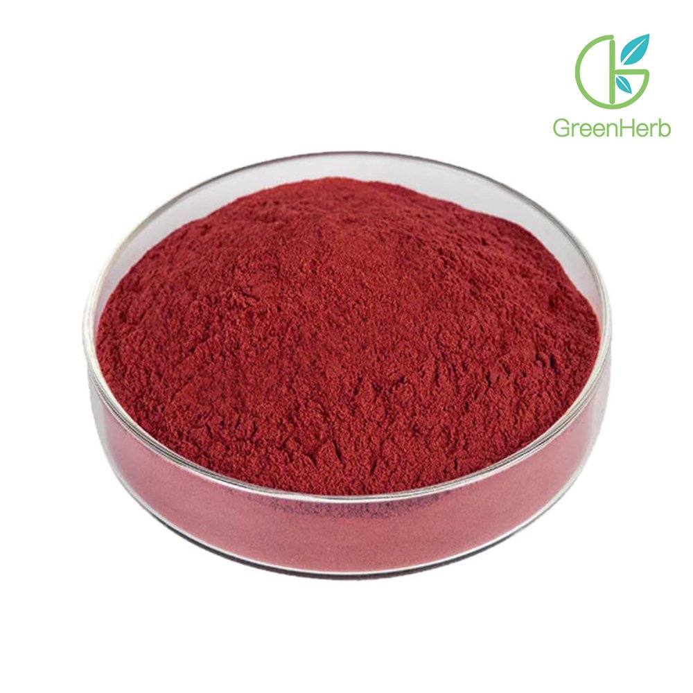 Astaxanthin Powder close‑up texture detail