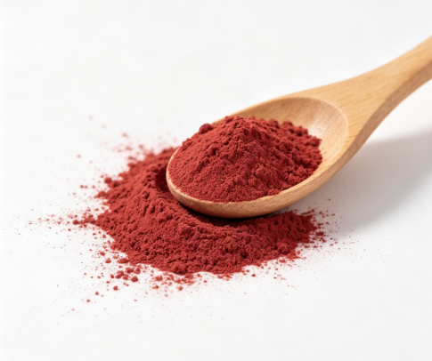 Astaxanthin Powder close‑up texture detail