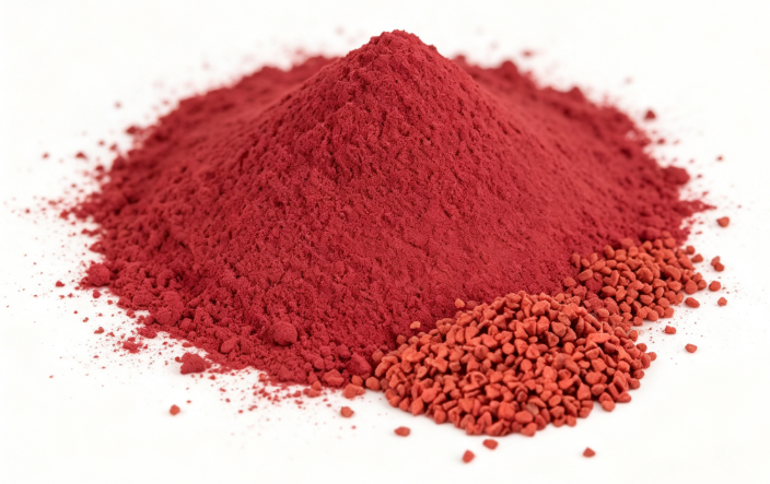 Annatto Seed fine powder macro photography Annatto Seed fine powder macro photography