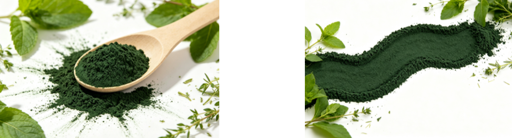Sodium Copper Chlorophyllin Powder close‑up texture detail Sodium Copper Chlorophyllin Powder close‑up texture detail