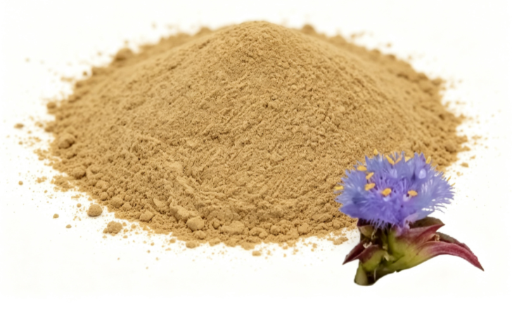 Beta Ecdysterone fine powder macro photography