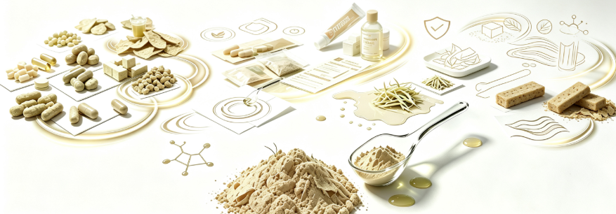Beta Ecdysterone Powder multiple application scenes
