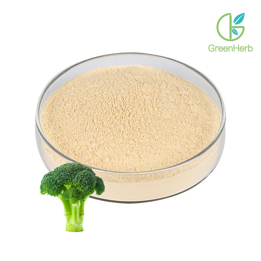 Broccoli Powder close-up texture detail