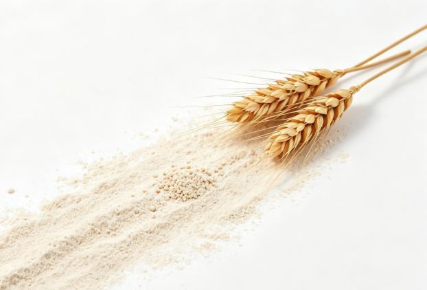 Wheat Protein Powder close‑up texture detail