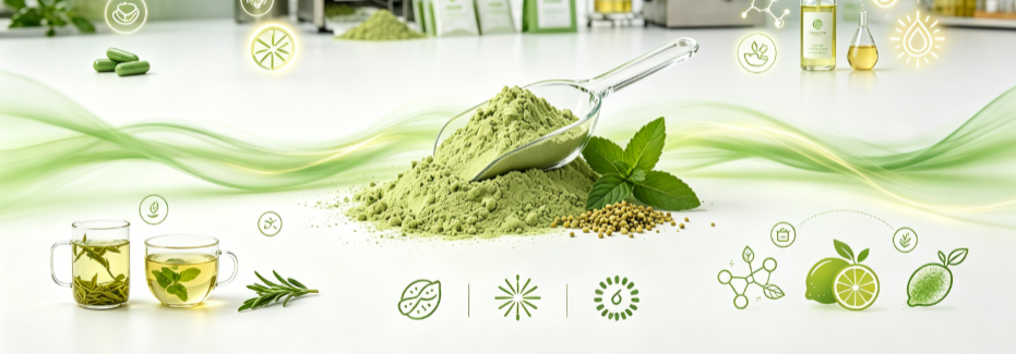 Lemon Balm Powder multiple application scenes