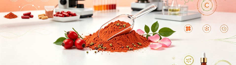Rosehip Fruit Powder multiple application scenes Rosehip Fruit Powder multiple application scenes