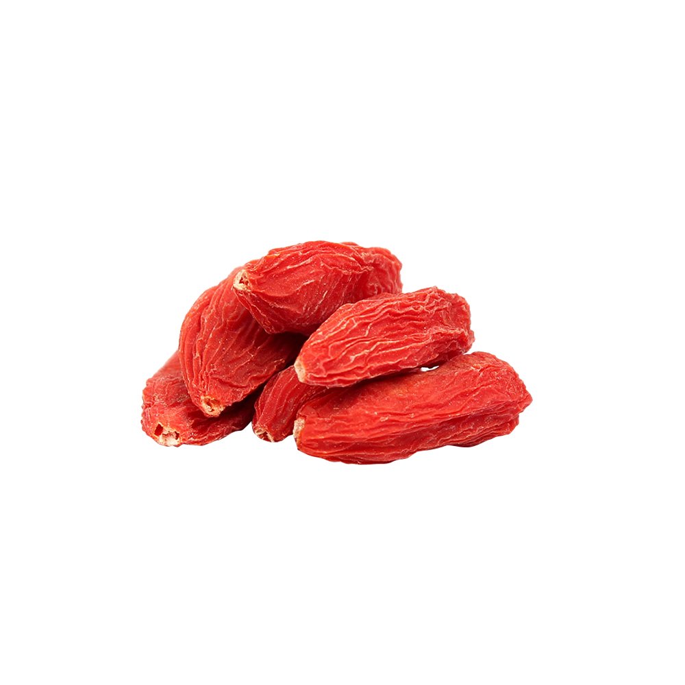 Goji Berry Powder close-up texture detail dried goji berry fine powder macro photography