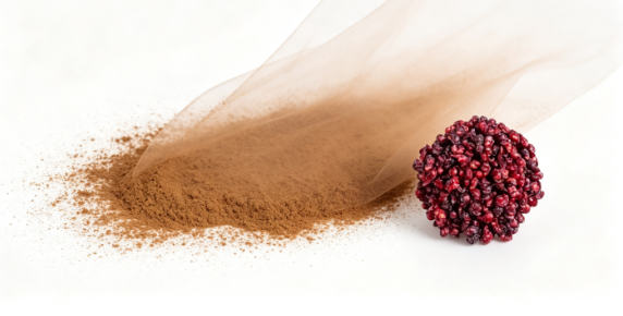 Reddish brown Schisandra Extract fine powder detail Reddish brown Schisandra Extract fine powder detail