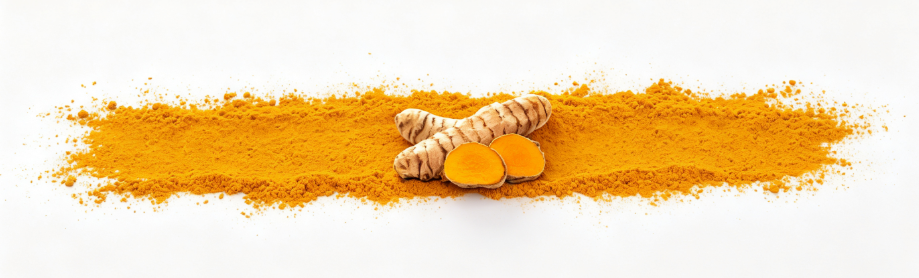 Turmeric Root Powder close-up texture detail, macro photography Turmeric Root Powder close-up texture detail, macro photography
