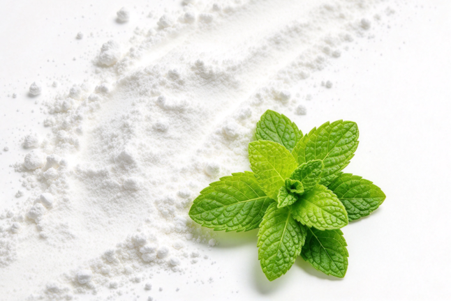 Stevia Extract close‑up texture detail stevia dried leaf extract powder macro photography ScreenShot_2026-10-08_113632_524.png