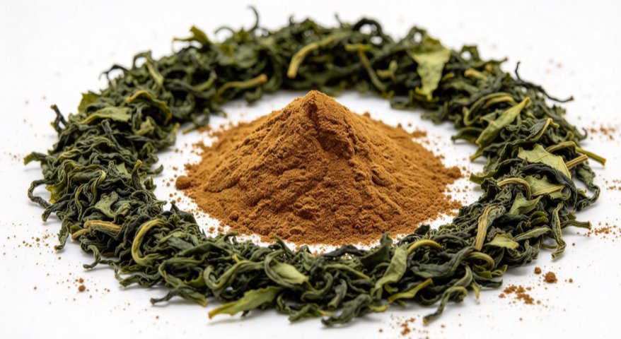 Macro close-up of Gynostemma Extract powder, fine texture 2.jpg